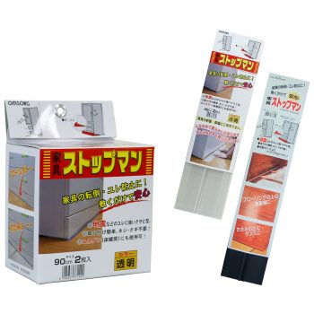 まとめ売り清水 家具ストップマン 600mm 透明SO-KS600C 1パック（2枚） ×5セット 生活用品 インテリア 雑貨 非常用 防災グッズ 家具 [▲][TP] まとめ）清水 家具ストップマン 600mm 透明SO-KS600C 1パック（2枚