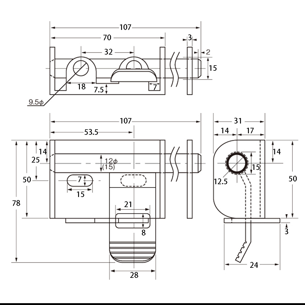 注文割引 プラスワイズ建築貫抜 貫抜 端受 45mm 2個入 真鍮地 カラー2色 門金具 エイト 北別 アミ 代引不可